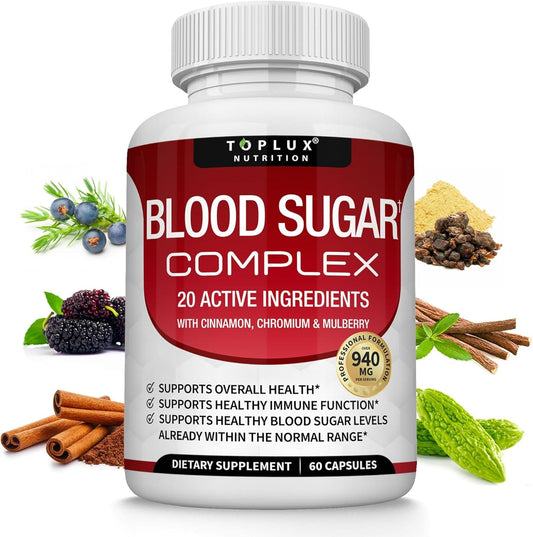 Suplemento Blood Sugar Complex Top Lux