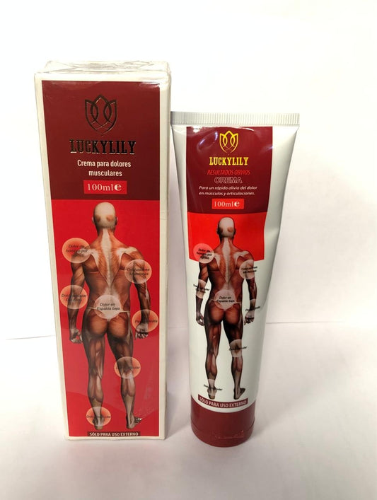 Crema Caliente para dolores musculares y articulares -LUCKYLILY